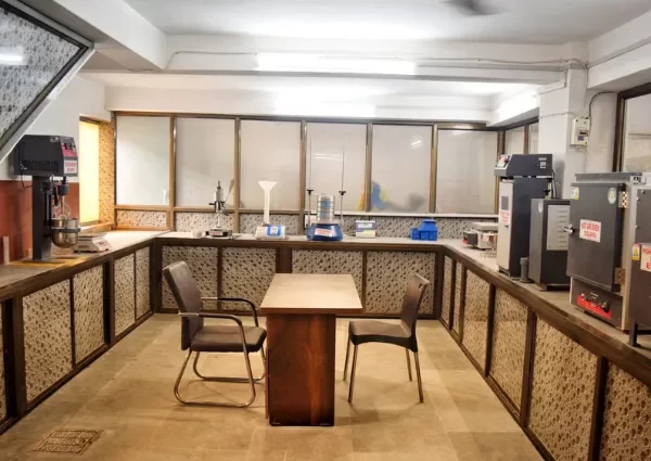 Well-equipped laboratory